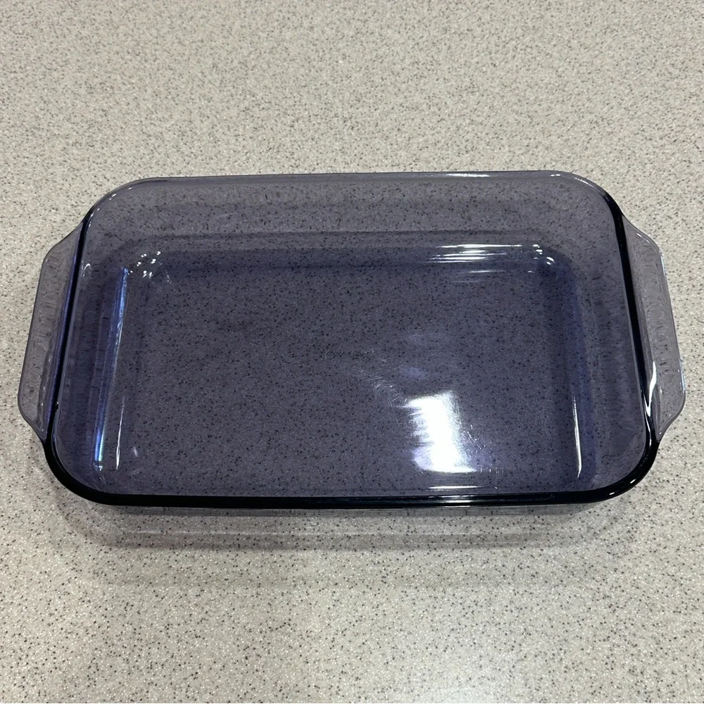 RARE Vintage VTG Pyrex Purple Amethyst 9x13×2 3QT 3L Lasagna casserole dish